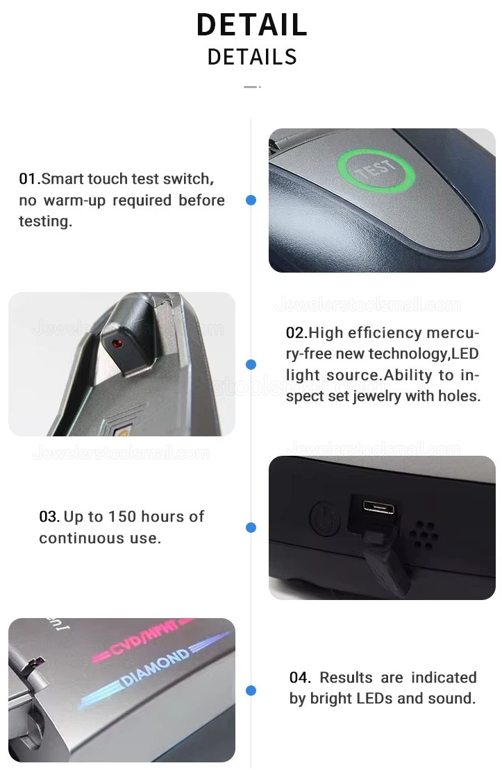 SmartPro Screen-I Natural Diamond & Synthetic Diamond Screener CVD HPHT Diamond Tester
